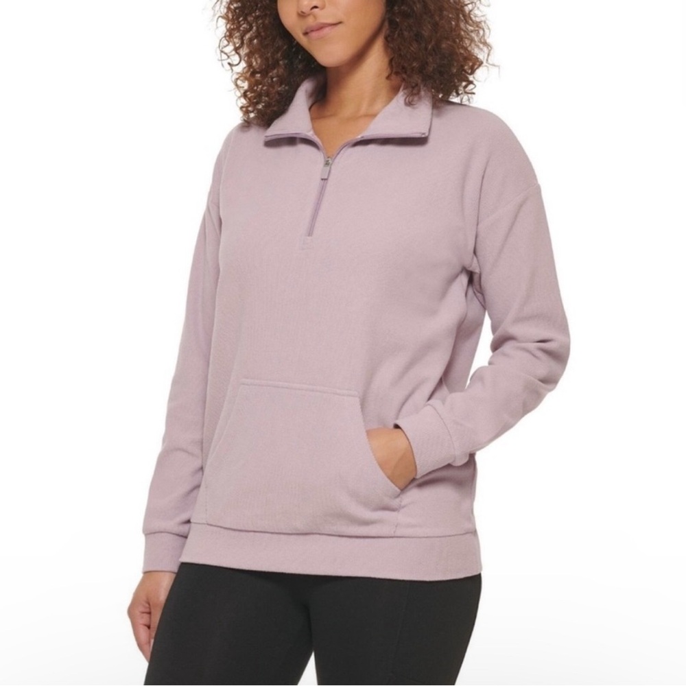 Marc New York Andrew Marc Ribbed Quarter Zip
